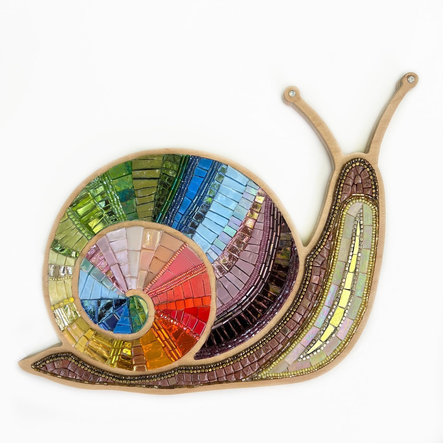 Snail Mosaic by Sharra Frank