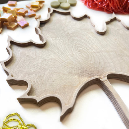 Maple Leaf Mosaic Frame